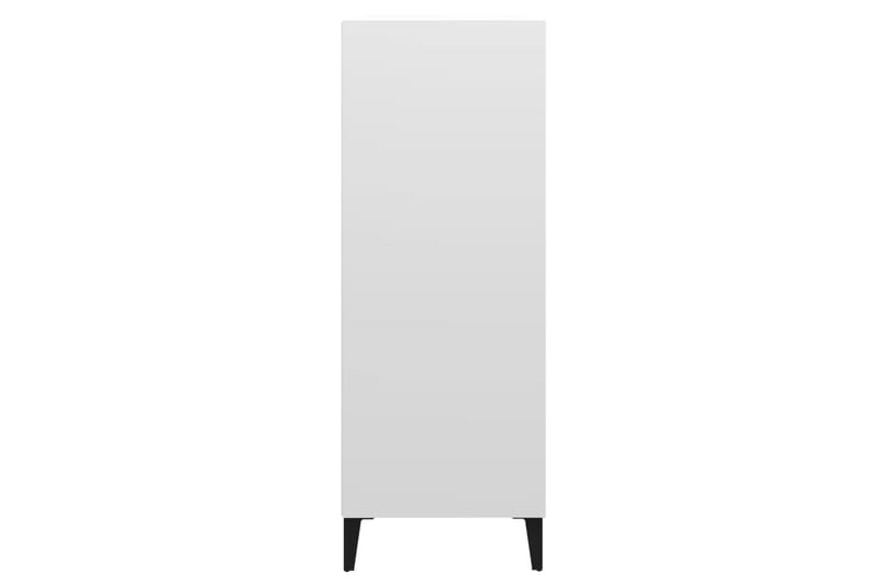 beBasic Senkki valkoinen 69,5x32,5x90 cm tekninen puu - Valkoinen - Säilytys - Säilytyskalusteet - Senkki