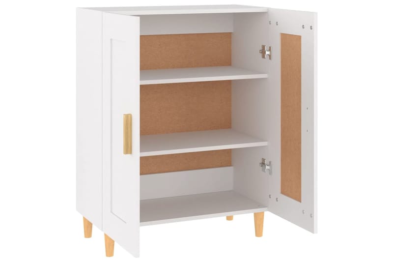 beBasic Senkki valkoinen 69,5x34x90 cm tekninen puu - Valkoinen - Säilytys - Säilytyskalusteet - Senkki