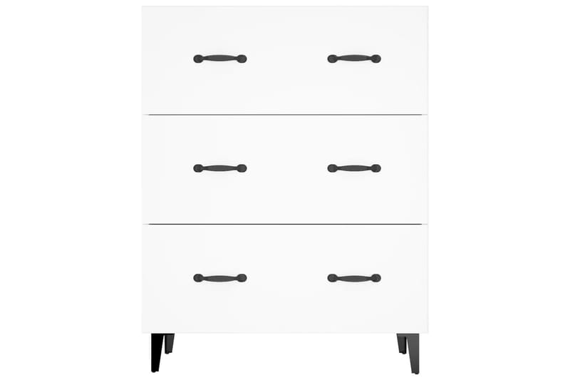 beBasic Senkki valkoinen 69,5x34x90 cm tekninen puu - Valkoinen - Säilytys - Säilytyskalusteet - Senkki