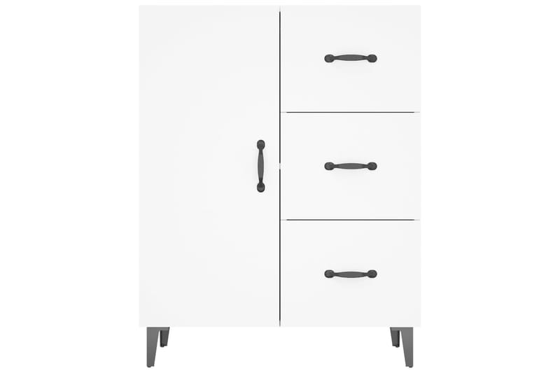 beBasic Senkki valkoinen 69,5x34x90 cm tekninen puu - Valkoinen - Säilytys - Säilytyskalusteet - Senkki