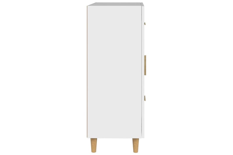 beBasic Senkki valkoinen 69,5x34x90 cm tekninen puu - Valkoinen - Säilytys - Säilytyskalusteet - Senkki