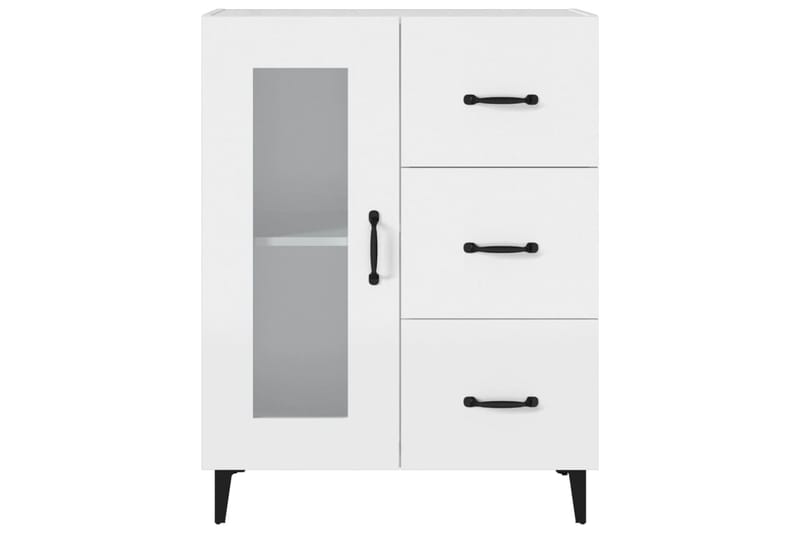 beBasic Senkki valkoinen 69,5x34x90 cm tekninen puu - Valkoinen - Säilytys - Säilytyskalusteet - Lipasto