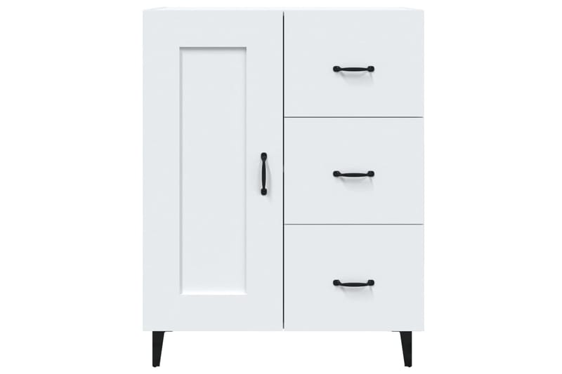 beBasic Senkki valkoinen 69,5x34x90 cm tekninen puu - Valkoinen - Säilytys - Säilytyskalusteet - Senkki