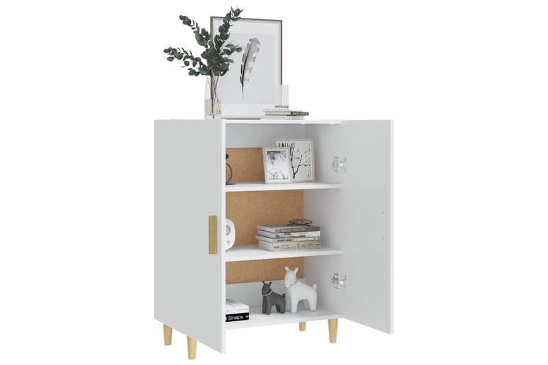 beBasic Senkki valkoinen 70x34x90 cm tekninen puu - Valkoinen - Säilytys - Säilytyskalusteet - Senkki