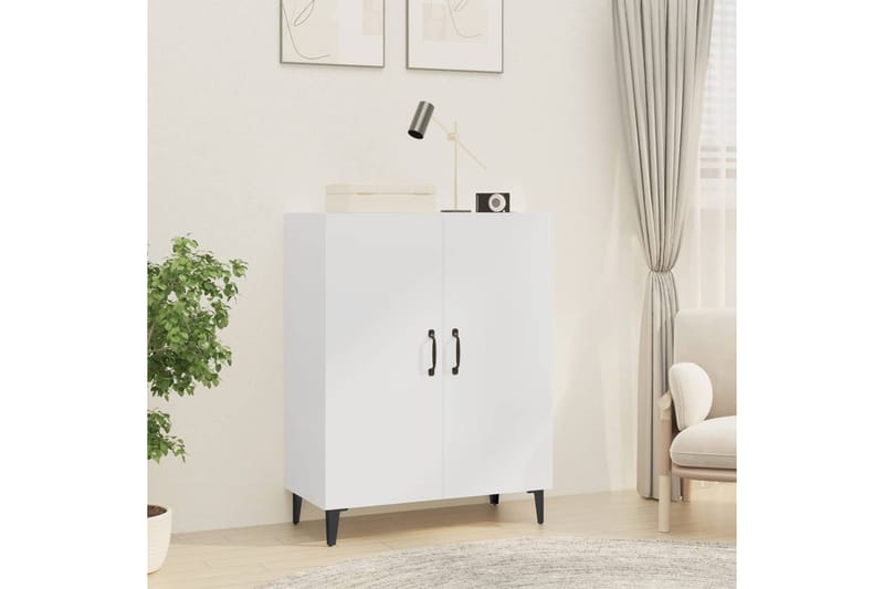 beBasic Senkki valkoinen 70x34x90 cm tekninen puu - Valkoinen - Säilytys - Säilytyskalusteet - Senkki