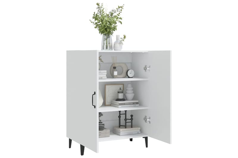 beBasic Senkki valkoinen 70x34x90 cm tekninen puu - Valkoinen - Säilytys - Säilytyskalusteet - Senkki