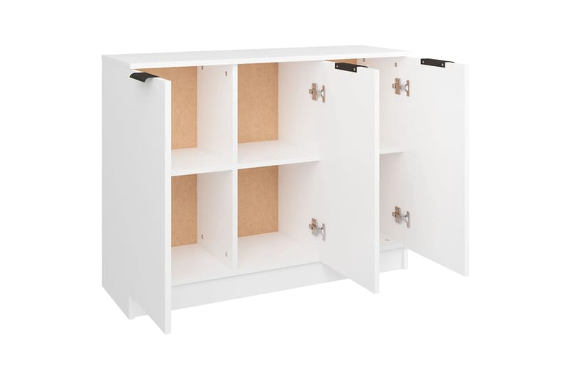 beBasic Senkki valkoinen 90,5x30x70 cm tekninen puu - Valkoinen - Säilytys - Säilytyskalusteet - Senkki