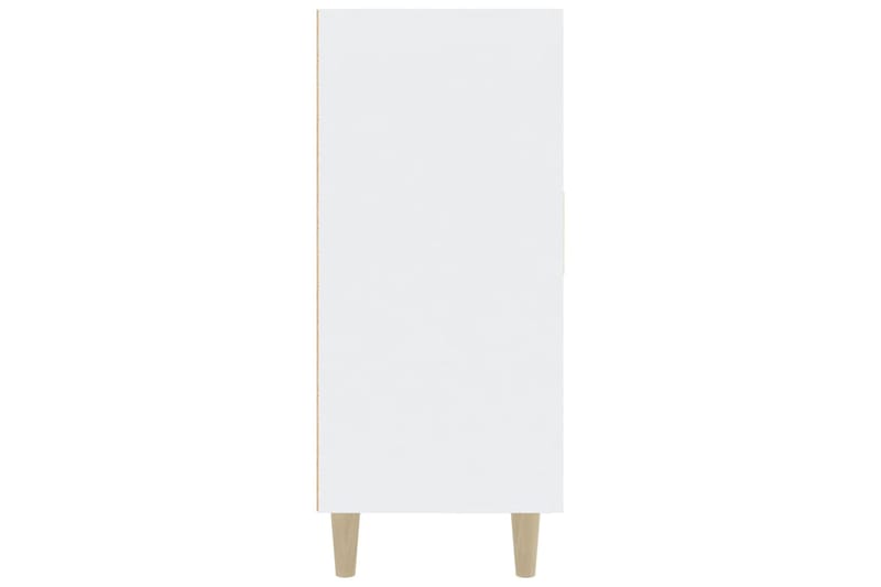 beBasic Senkki valkoinen 90x34x80 cm tekninen puu - Valkoinen - Säilytys - Säilytyskalusteet - Senkki