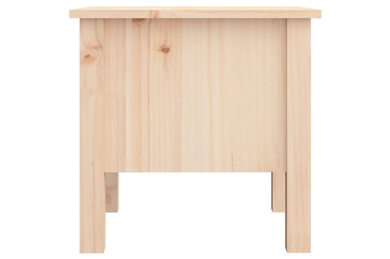 beBasic Sivupöydät 2 kpl 40x40x39 cm täysi mänty - Ruskea - Säilytys - Säilytyskalusteet - Senkki