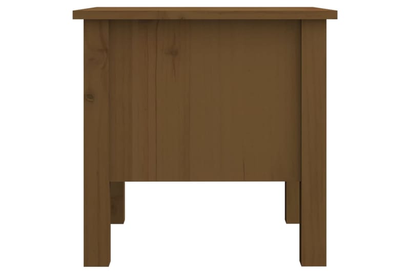 beBasic Sivupöytä hunajanruskea 40x40x39 cm täysi mänty - Ruskea - Säilytys - Säilytyskalusteet - Senkki