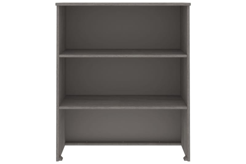 beBasic Ylähyllykkö senkille vaaleanharmaa 85x35x100 cm täysi mänty - Harmaa - Säilytys - Säilytyskalusteet - Lipasto