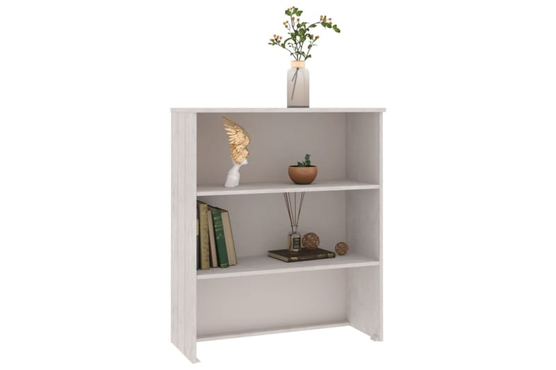 beBasic Ylähyllykkö senkille valkoinen 85x35x100 cm täysi mänty - Valkoinen - Säilytys - Säilytyskalusteet - Lipasto