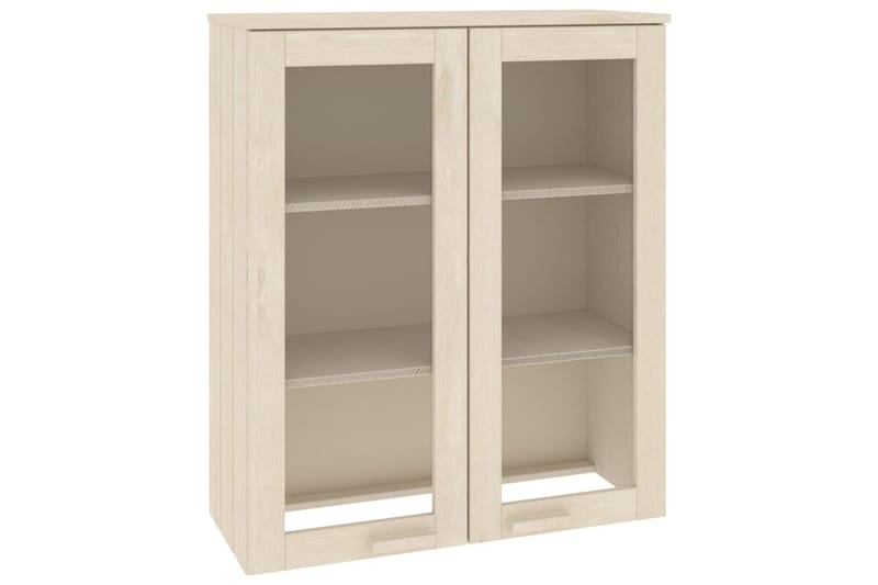 beBasic Yläkaappi senkille hunajanruskea 85x35x100 cm täysi mänty - Ruskea - Säilytys - Säilytyskalusteet - Lipasto