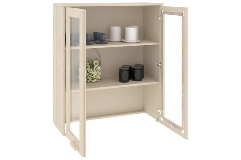 beBasic Yläkaappi senkille hunajanruskea 85x35x100 cm täysi mänty - Ruskea - Säilytys - Säilytyskalusteet - Lipasto