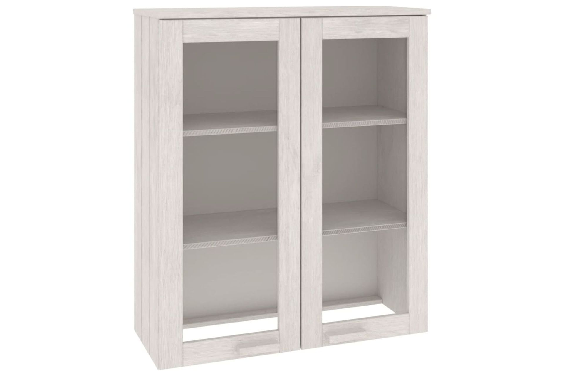 beBasic Yläkaappi senkille valkoinen 85x35x100 cm täysi mänty - Valkoinen - Säilytys - Säilytyskalusteet - Lipasto