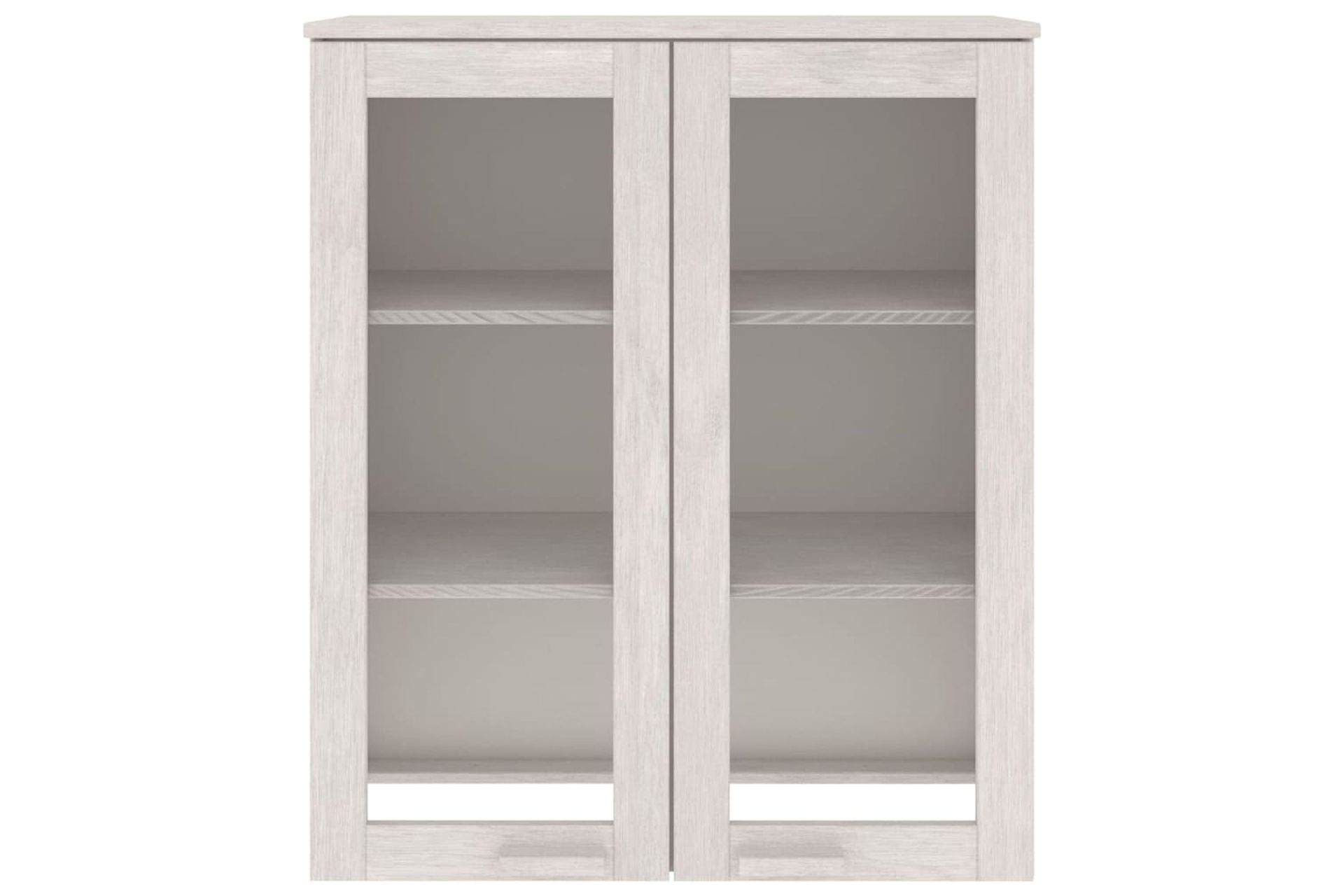 beBasic Yläkaappi senkille valkoinen 85x35x100 cm täysi mänty - Valkoinen - Säilytys - Säilytyskalusteet - Lipasto