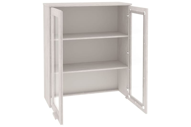 beBasic Yläkaappi senkille valkoinen 85x35x100 cm täysi mänty - Valkoinen - Säilytys - Säilytyskalusteet - Lipasto