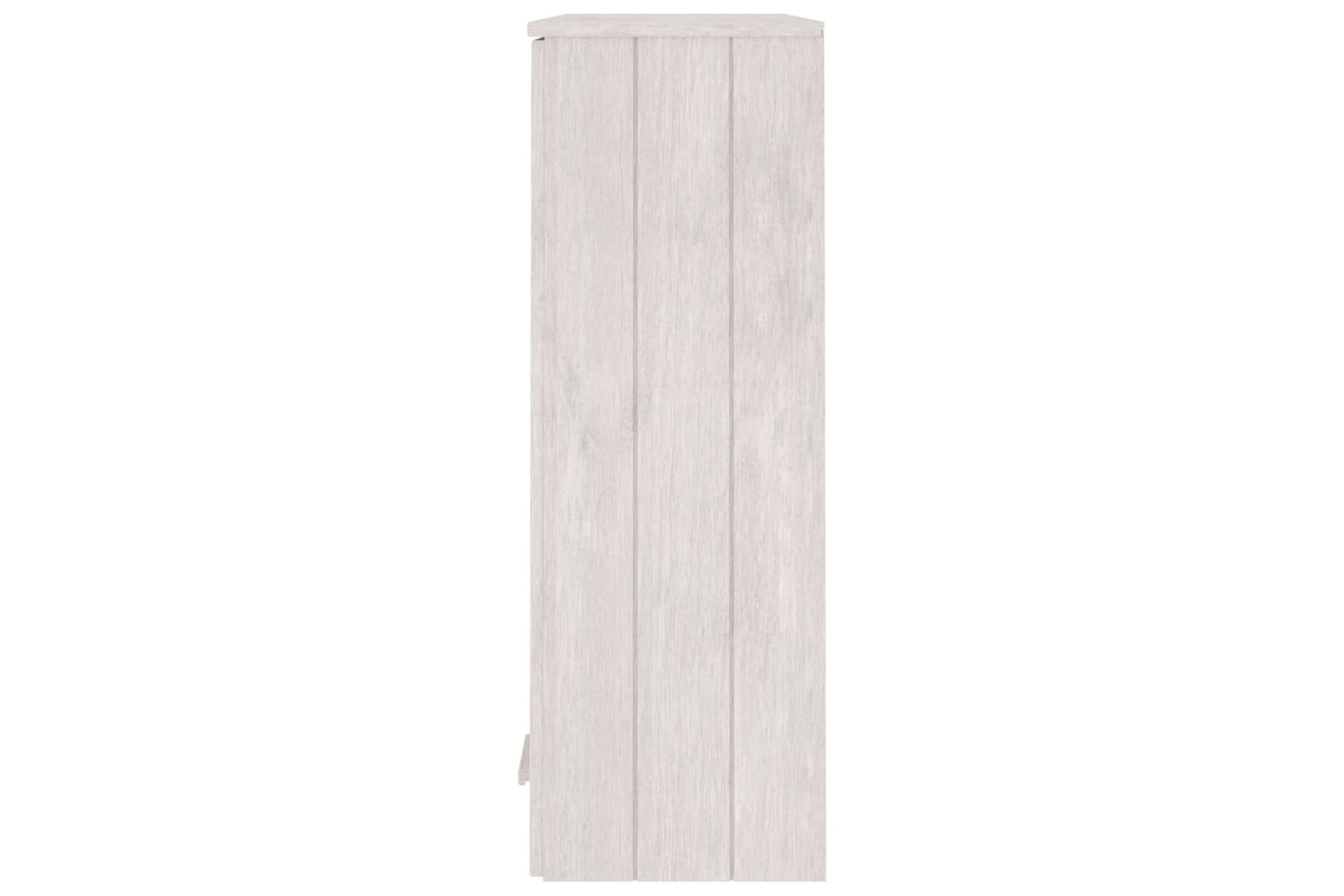 beBasic Yläkaappi senkille valkoinen 85x35x100 cm täysi mänty - Valkoinen - Säilytys - Säilytyskalusteet - Lipasto