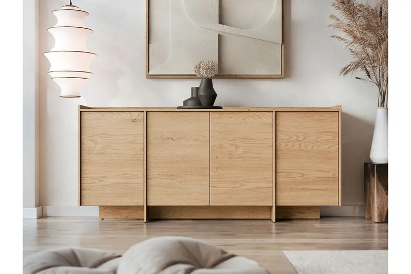 Bellia Senkki 200x38 cm, Ruskea/Valkoinen