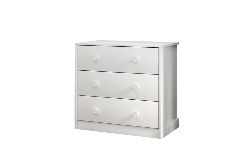 Berdez Lipasto 72 cm - Valkoinen - Säilytys - Säilytyskalusteet - Lipasto