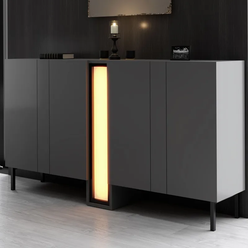 Berriaren Konsolipöytä 155 cm - Antrasiitti - Säilytys - Säilytyskalusteet - Senkki