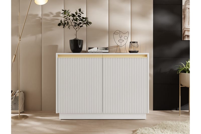 Bolstan Lipasto 104 cm - Valkoinen - Säilytys - Säilytyskalusteet - Lipasto