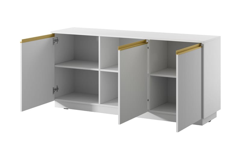 Bolstan Lipasto 154 cm - Valkoinen - Säilytys - Säilytyskalusteet - Lipasto