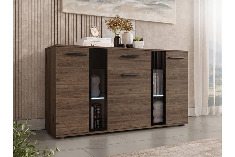 Bunta Senkki 141x41 cm, Mustavalkoinen