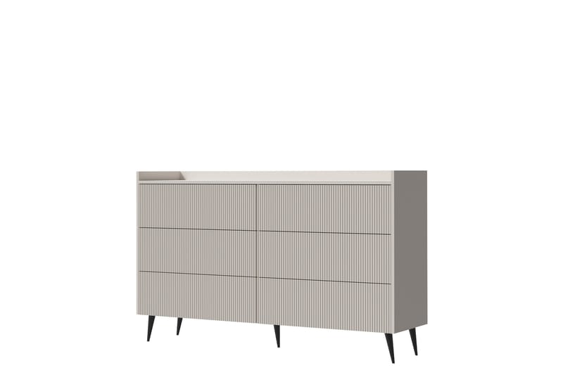 Chiku Lipasto 150 cm - Beige - Säilytys - Säilytyskalusteet - Lipasto