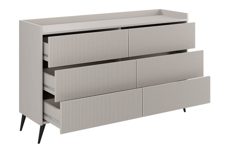 Chiku Lipasto 150 cm - Beige - Säilytys - Säilytyskalusteet - Lipasto