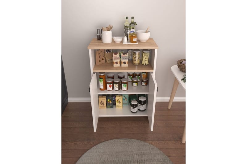 Cladellin lipasto 62 cm - Valkoinen - Säilytys - Säilytyskalusteet - Lipasto