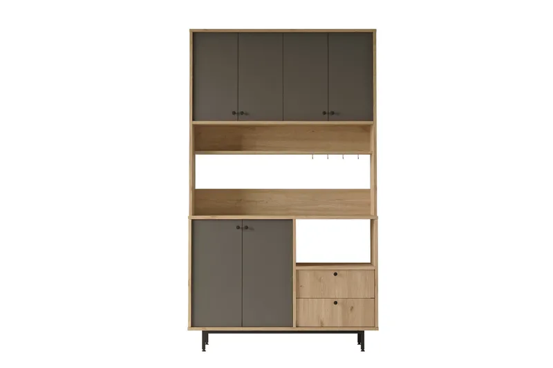 Donae Lipasto 120 cm, Tammi/Antrasiitti