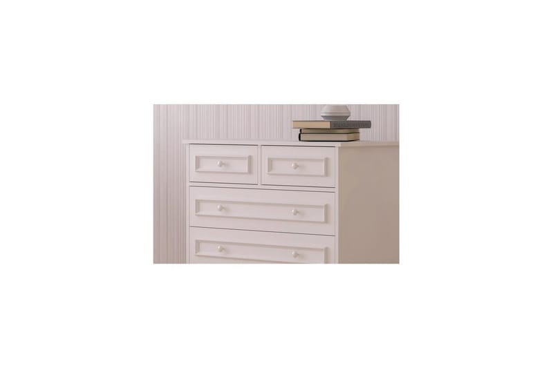 Dorian Kulmalipasto 90 cm - Matta Valkoinen - Säilytys - Säilytyskalusteet - Lipasto