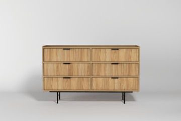 Dravo Lipasto 150 cm - Luonnonhikkori - Säilytys - Säilytyskalusteet - Lipasto