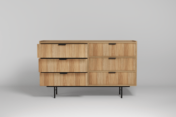 Dravo Lipasto 150 cm - Luonnonhikkori - Säilytys - Säilytyskalusteet - Lipasto
