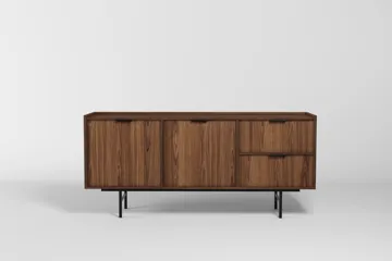 Dravo Senkki 68x150 cm - Warmia-pähkinä - Säilytys - Säilytyskalusteet - Senkki