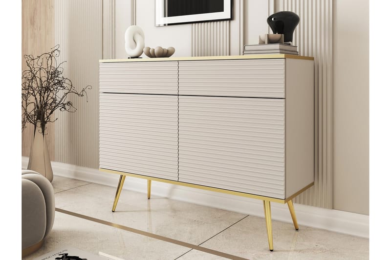 Edson Lipasto 107 cm - Beige - Säilytys - Säilytyskalusteet - Lipasto
