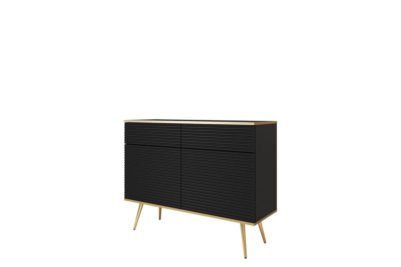 Edson Lipasto 107 cm - Musta - Säilytys - Säilytyskalusteet - Lipasto