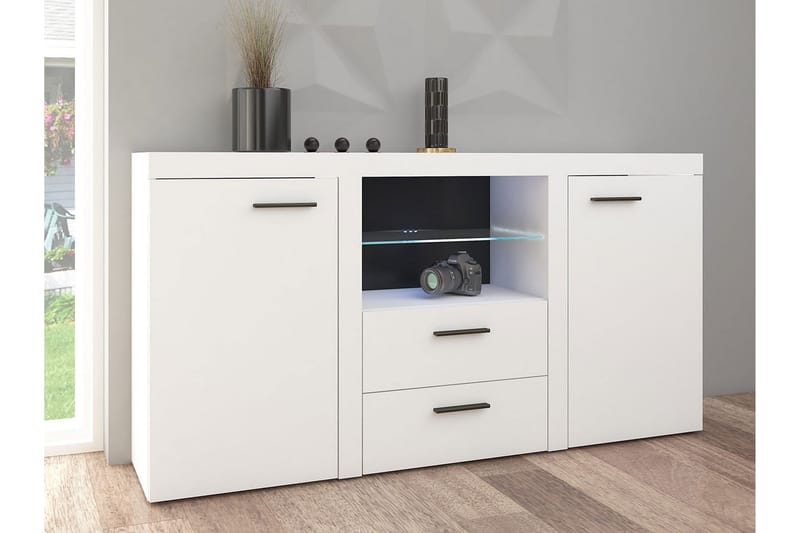 Eirwen Lipasto 157 cm - Valkoinen - Säilytys - Säilytyskalusteet - Lipasto