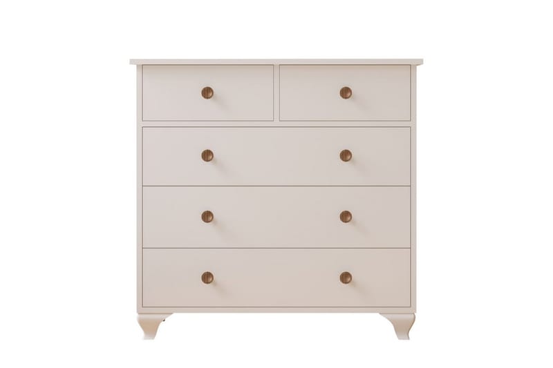 Elyra Kulmalipasto 90 cm - Matta Valkoinen - Säilytys - Säilytyskalusteet - Lipasto