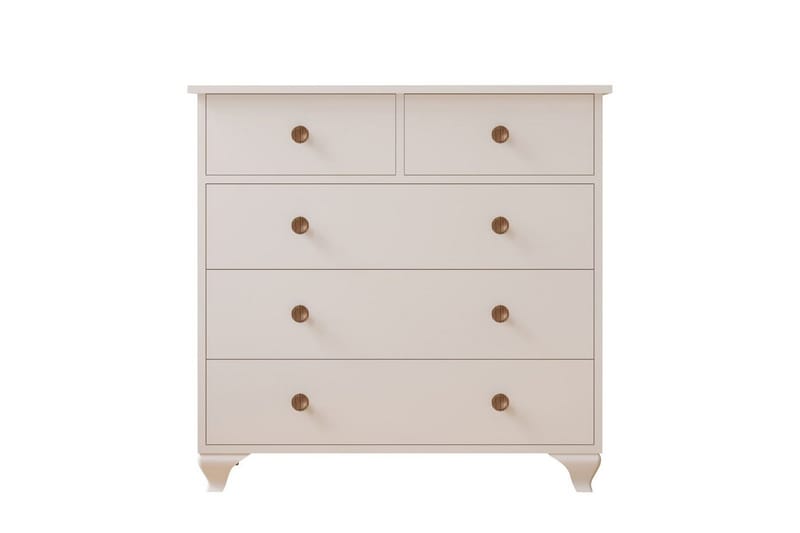 Elyra Kulmalipasto 90 cm - Matta Valkoinen - Säilytys - Säilytyskalusteet - Lipasto