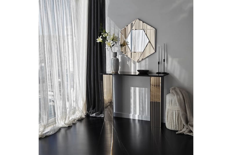 Ezlyn Lipasto 105 cm - Pronssi - Huonekalut - Pöytä & ruokailuryhmä - Apupöytä & sivupöytä - Eteispöytä