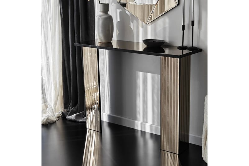 Ezlyn Lipasto 105 cm - Pronssi - Huonekalut - Pöytä & ruokailuryhmä - Apupöytä & sivupöytä - Eteispöytä