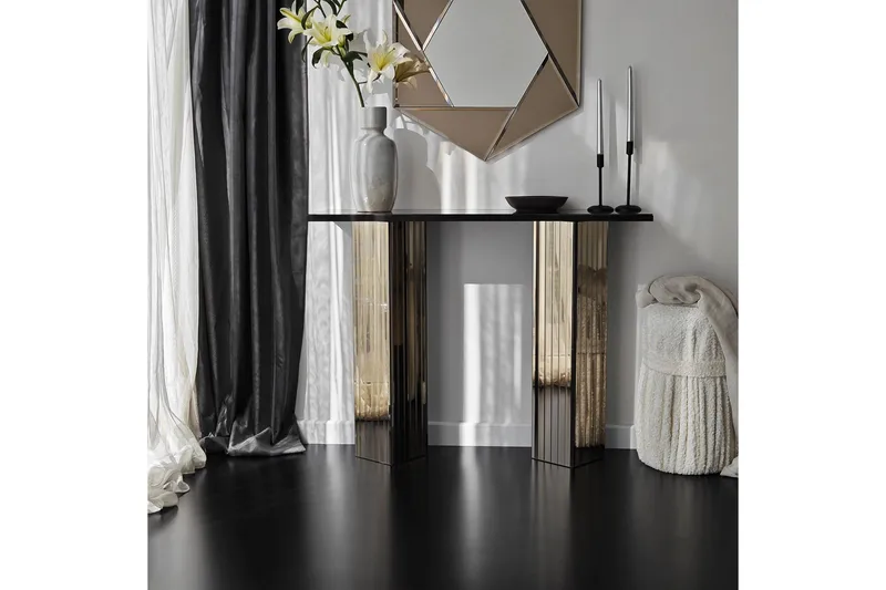 Ezlyn Lipasto 105 cm - Pronssi - Huonekalut - Pöytä & ruokailuryhmä - Apupöytä & sivupöytä - Eteispöytä