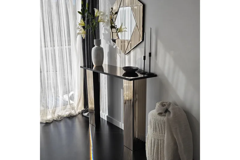 Ezlyn Lipasto 105 cm - Pronssi - Huonekalut - Pöytä & ruokailuryhmä - Apupöytä & sivupöytä - Eteispöytä