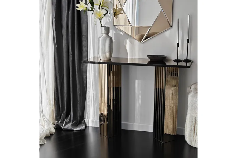 Ezlyn Lipasto 105 cm - Pronssi - Huonekalut - Pöytä & ruokailuryhmä - Apupöytä & sivupöytä - Eteispöytä