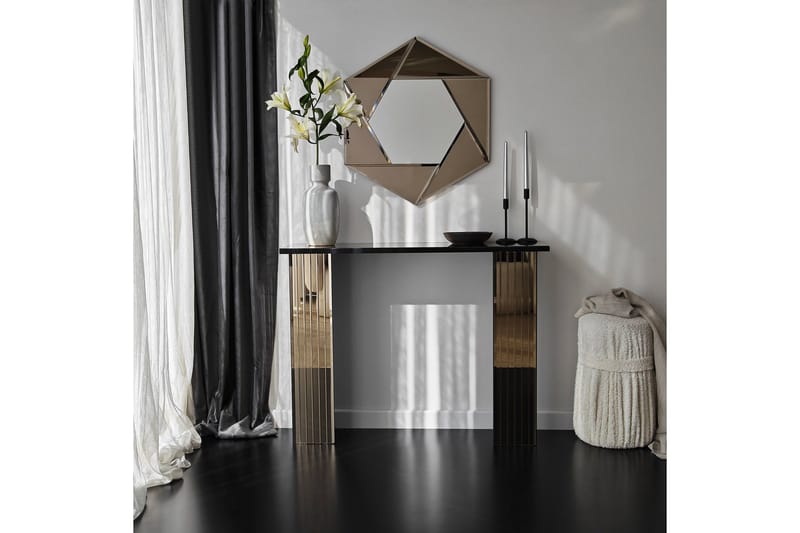 Ezlyn Lipasto 105 cm - Pronssi - Huonekalut - Pöytä & ruokailuryhmä - Apupöytä & sivupöytä - Eteispöytä