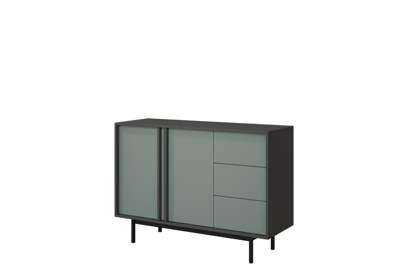 Farshian Senkki 123x43 cm, Harmaa/Vihreä