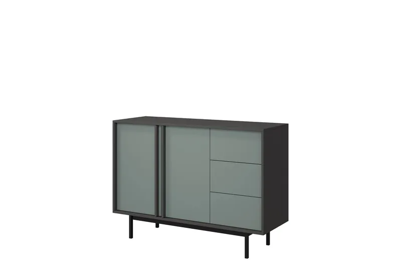 Farshian Senkki 123x43 cm, Harmaa/Vihreä