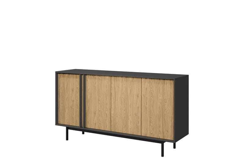 Farshian Senkki 163x43 cm - Harmaa/Ruskea - Säilytys - Säilytyskalusteet - Senkki